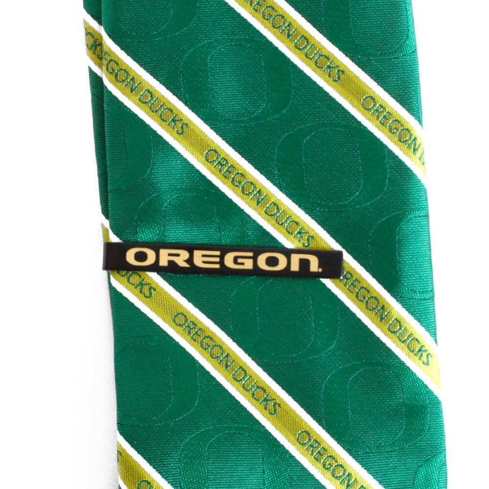 Oregon, LXG, Black, Accessories, Accessories, Men, Engraved, Tie Bar, 516750